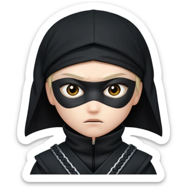Ninja corazon sticker
