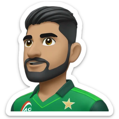Babar Azam sticker