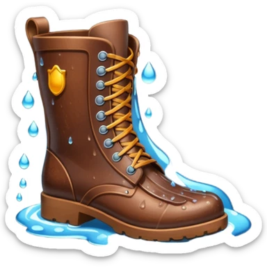 Rainy Boot sticker