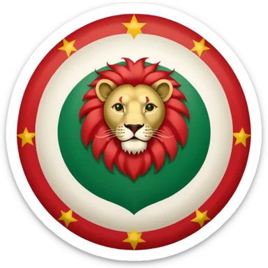 The pre-revolution iranian flag sticker