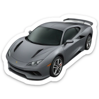 Sport car sticker