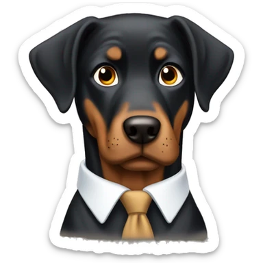 Dóberman  sticker