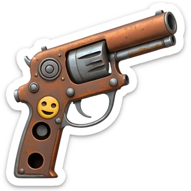 Meme gun sticker