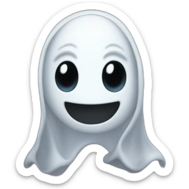 Casper the ghost sticker