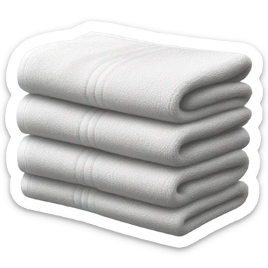 small cleaning towel sticker