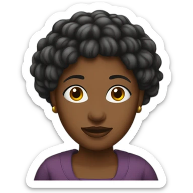 Métisse women sticker