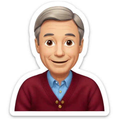 Fred Rogers sticker
