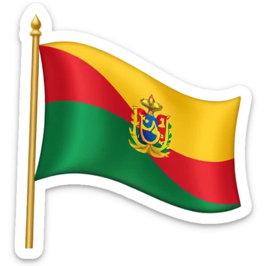 Drapeau indépendantistes de la Guadeloupe  sticker