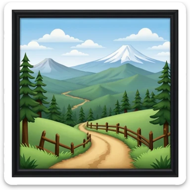 Oregon trails sticker