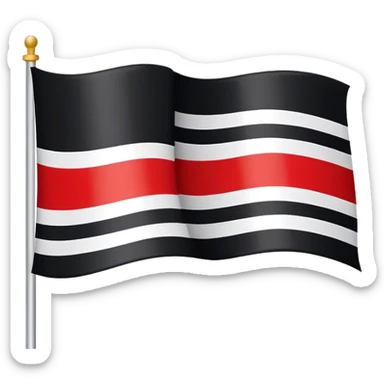 German empire flag emoji sticker