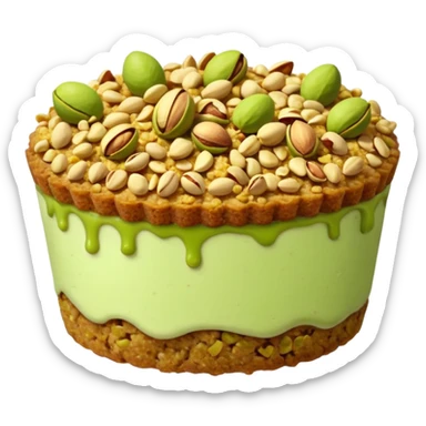 Pistachio Crumble Cakes sticker