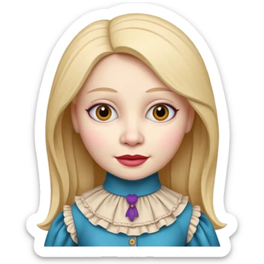 Icon for Puppet Theater: a girl puppet body with puppet face sticker