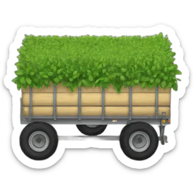 Agricultural Trailer sticker