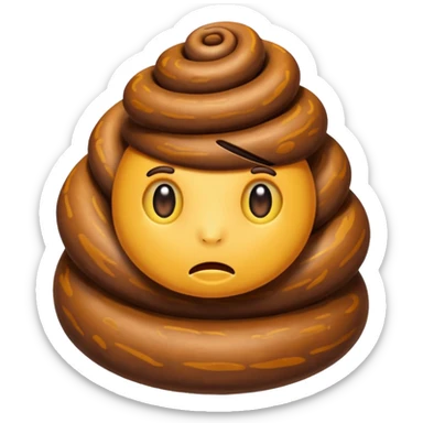 A turd sticker