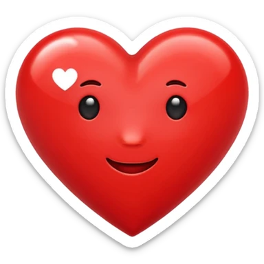 Calling love emoji sticker
