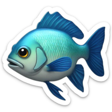 A lote fish sticker