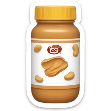 peanut butter sticker