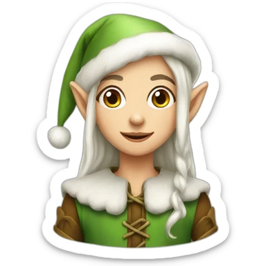 CUTE ELF sticker