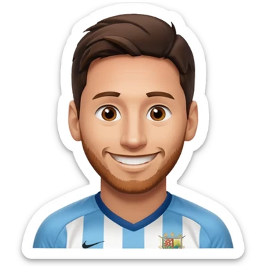 Messi argentina sticker