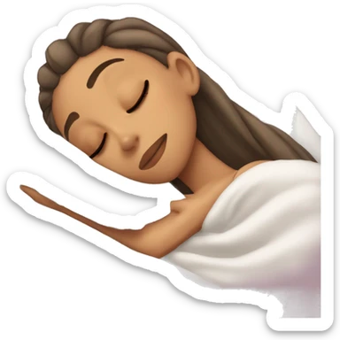Ariana Grande sleeping sticker