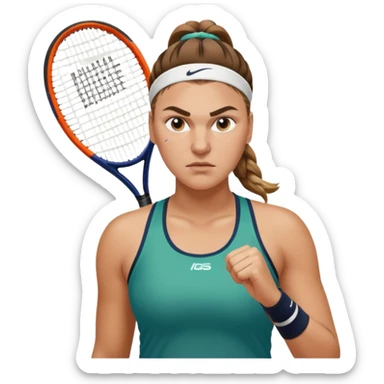 Tennis Player Aryna Sabalenka sticker