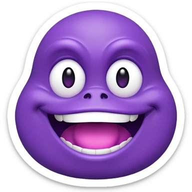 grimace,animals sticker