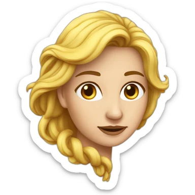 Une femme qui renaît de ses cendres, comme un phœnix. Nature. Style ultra réaliste. sticker