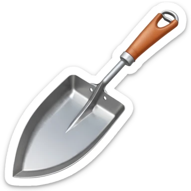 garden trowel  sticker