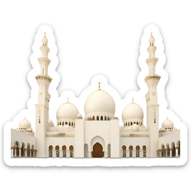 Grand Mosque Abu Dhabi sticker