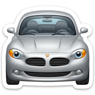 CARRO DE PERFIL sticker