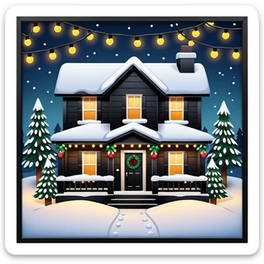 home alone christmas sticker