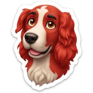 CLIFFORD RED DOG sticker