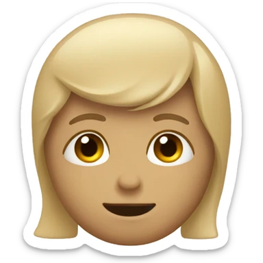 Beige objects sticker