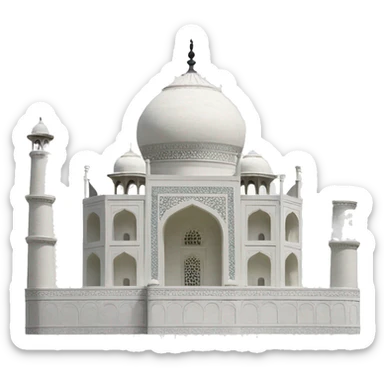 Taj mahal  sticker