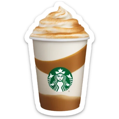 Starbucks Pumpkin Spice Latte sticker