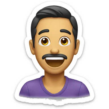 Chico saltando a la comba sticker