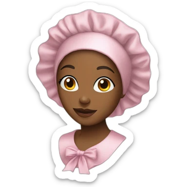 Tismey satin bonnet sticker