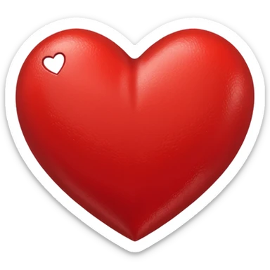 Corazón Creciente con una venda al rededor como el corazón vendado, pero con el corazón creciente sticker