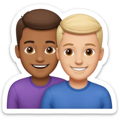 Gay couple  sticker