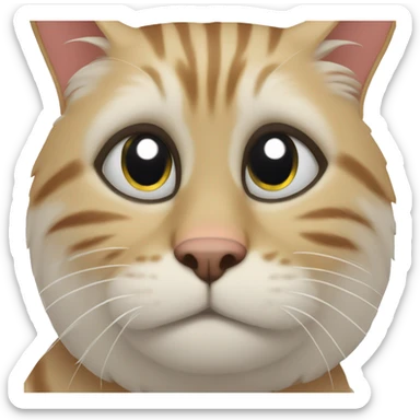 Un gato árabe llorando  sticker