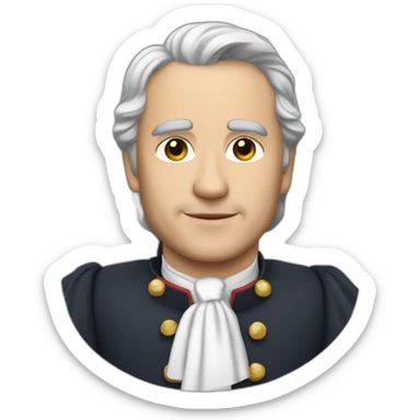 Roi Philippe premier sticker