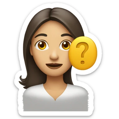 woman-holding-question-mark sticker