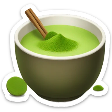 Matcha sticker