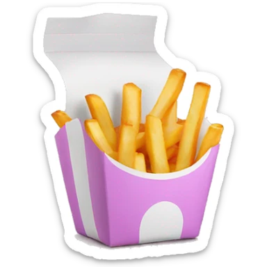 fries sticker