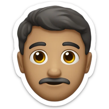 Filosofo griego con anteojos negros sticker