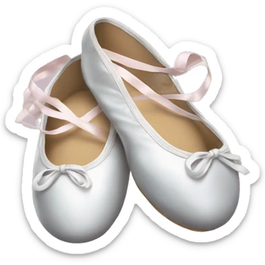 Ballet poin shoes sticker