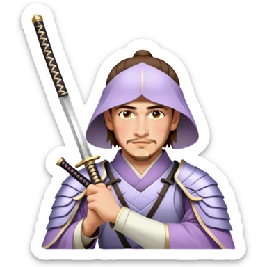Gentle Samurai sticker