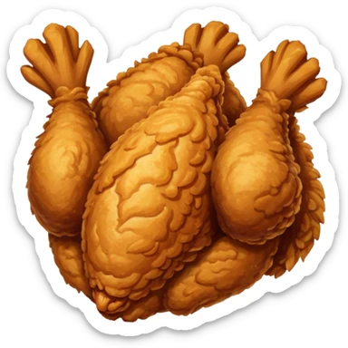 Seasoned Fried Chicken sticker