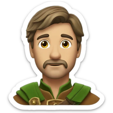 Robin Hood Sherif of Nottingham sticker