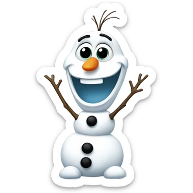 Olaf  sticker